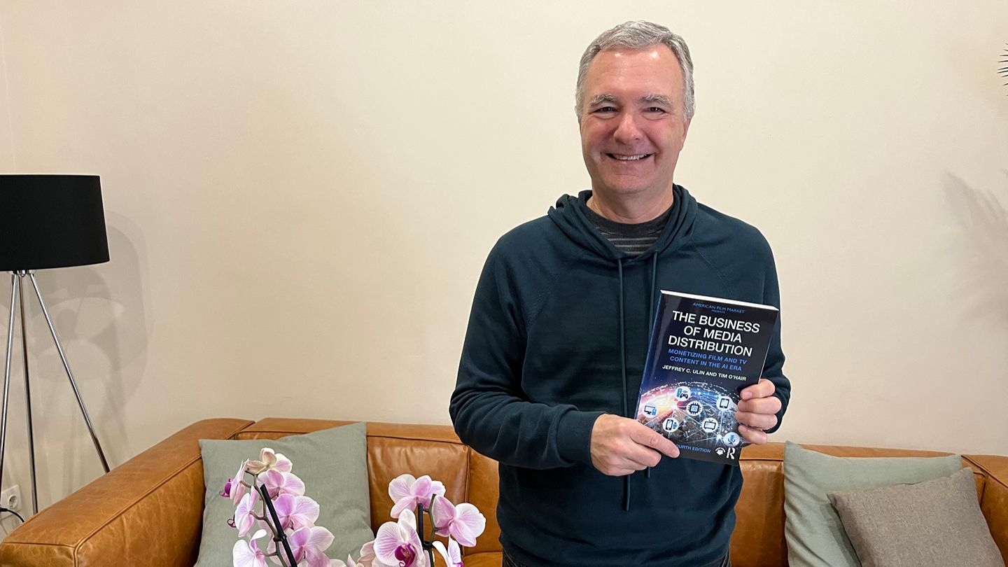 Jeff Ulin with Book 