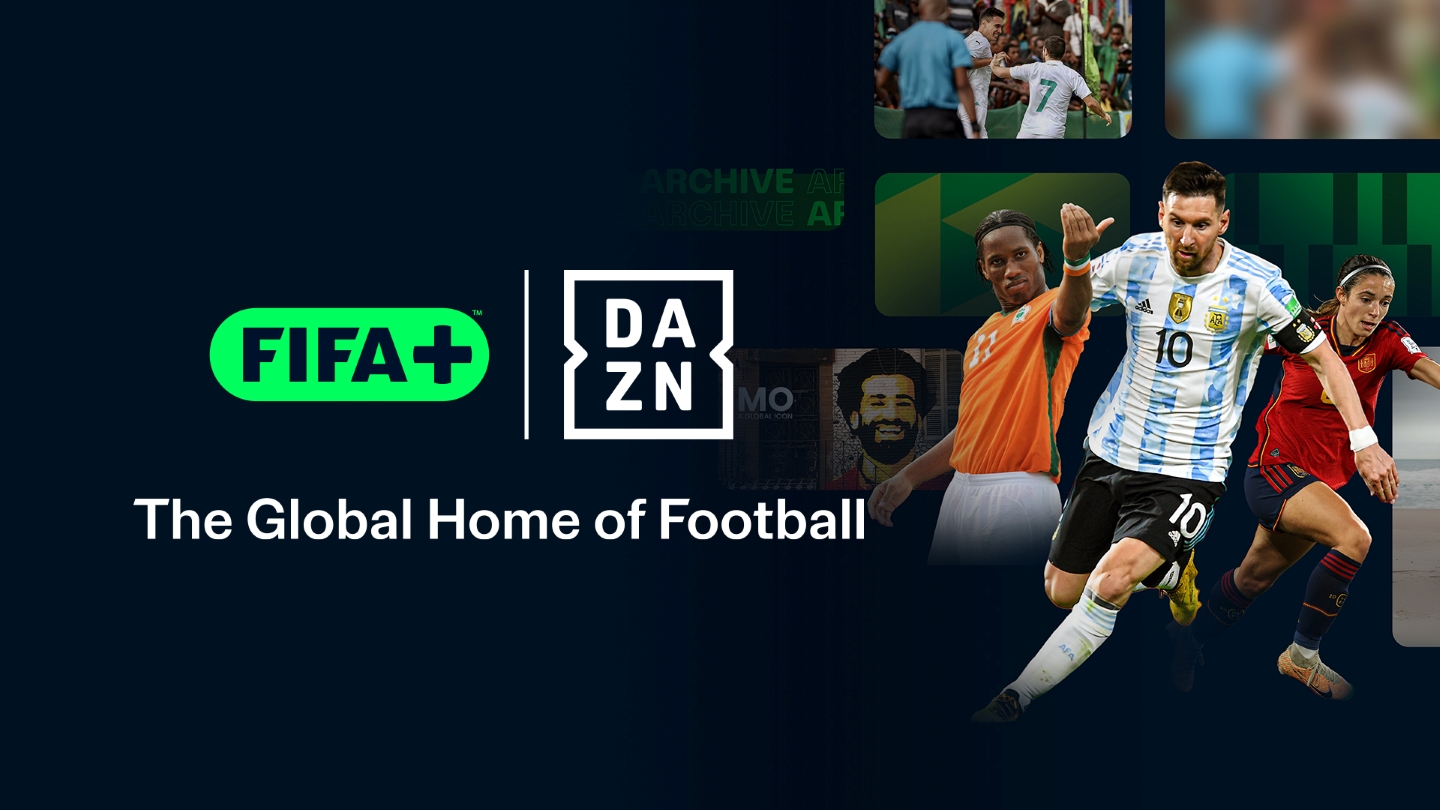 FIFA+ launches on DAZN