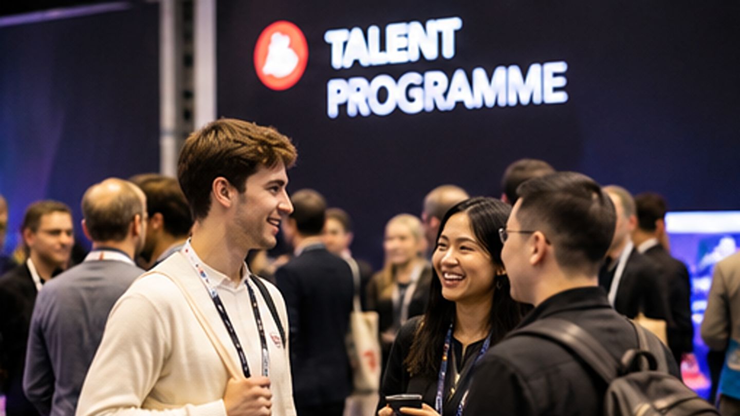 Attendees network at last year’s IBC Talent Programme.jpg